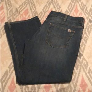 Straight loose carhartt jeans!